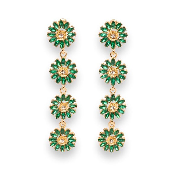 Green hotsell earrings australia
