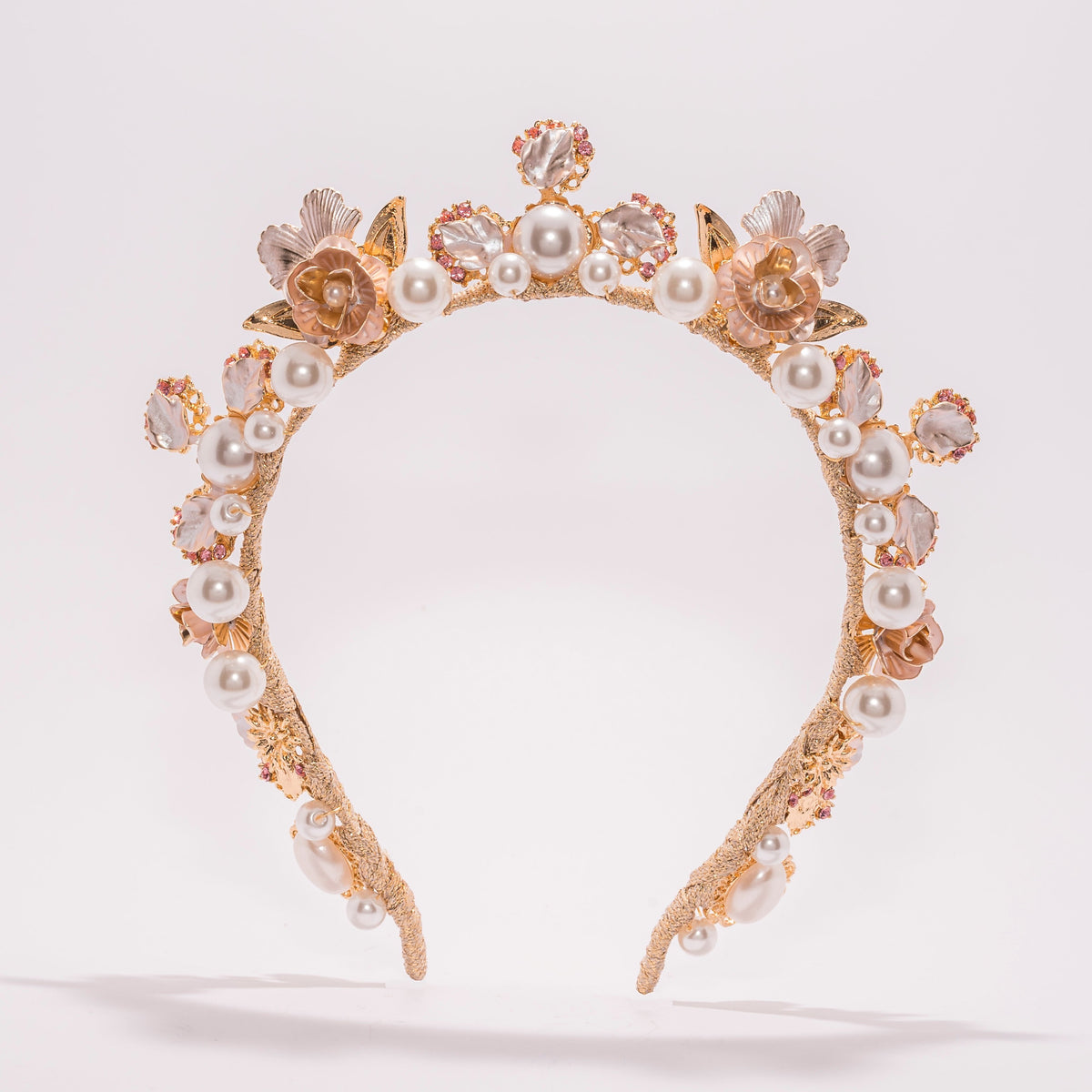 The Layered Pearl Sofia Crown