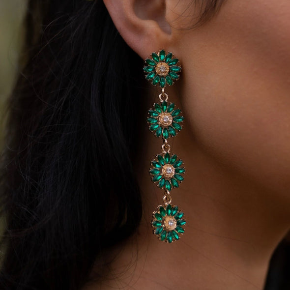 Emerald Gigi Earrings