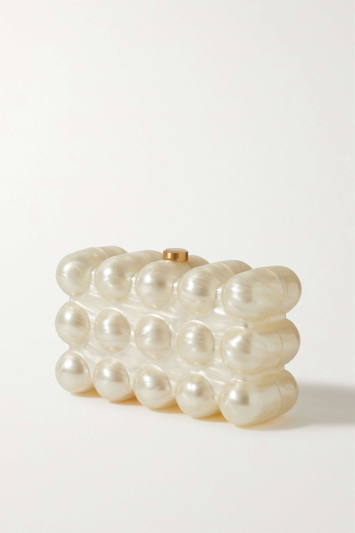 Bubble Clutch | Ivory