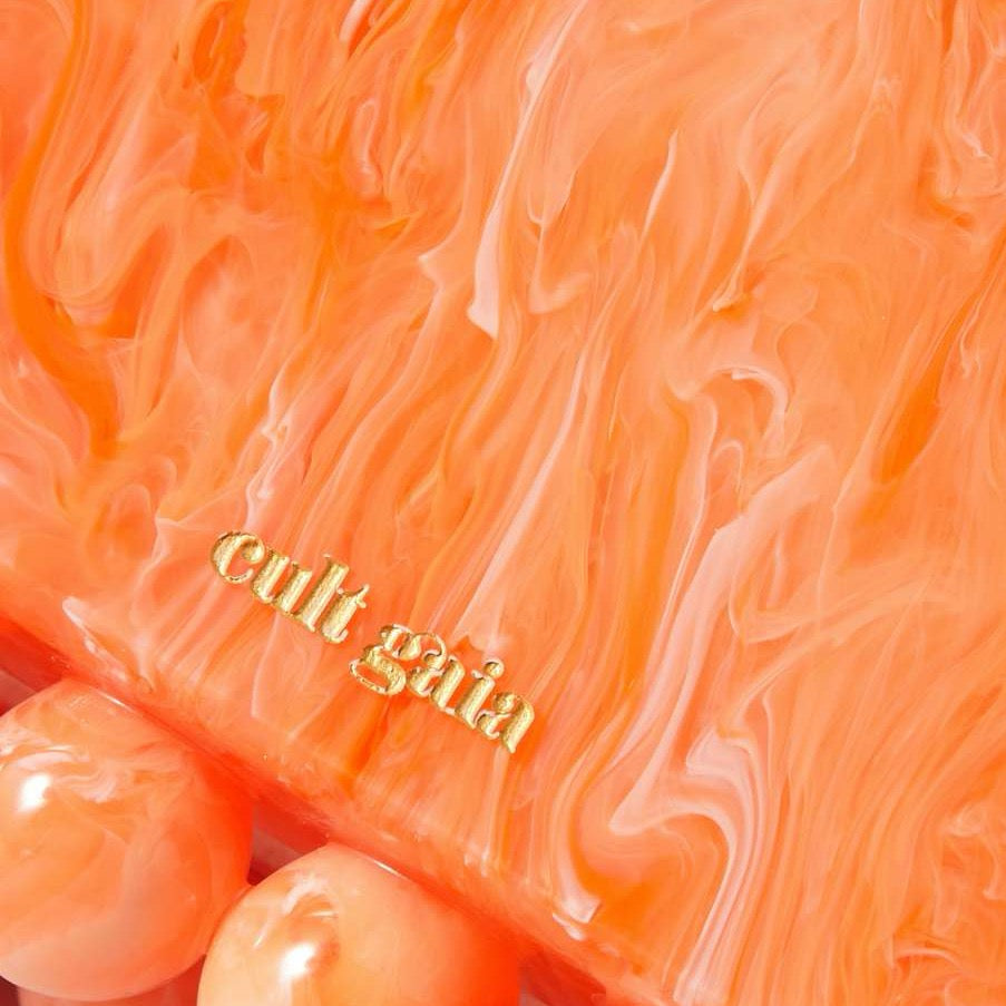 Eos Clutch | Papaya Orange