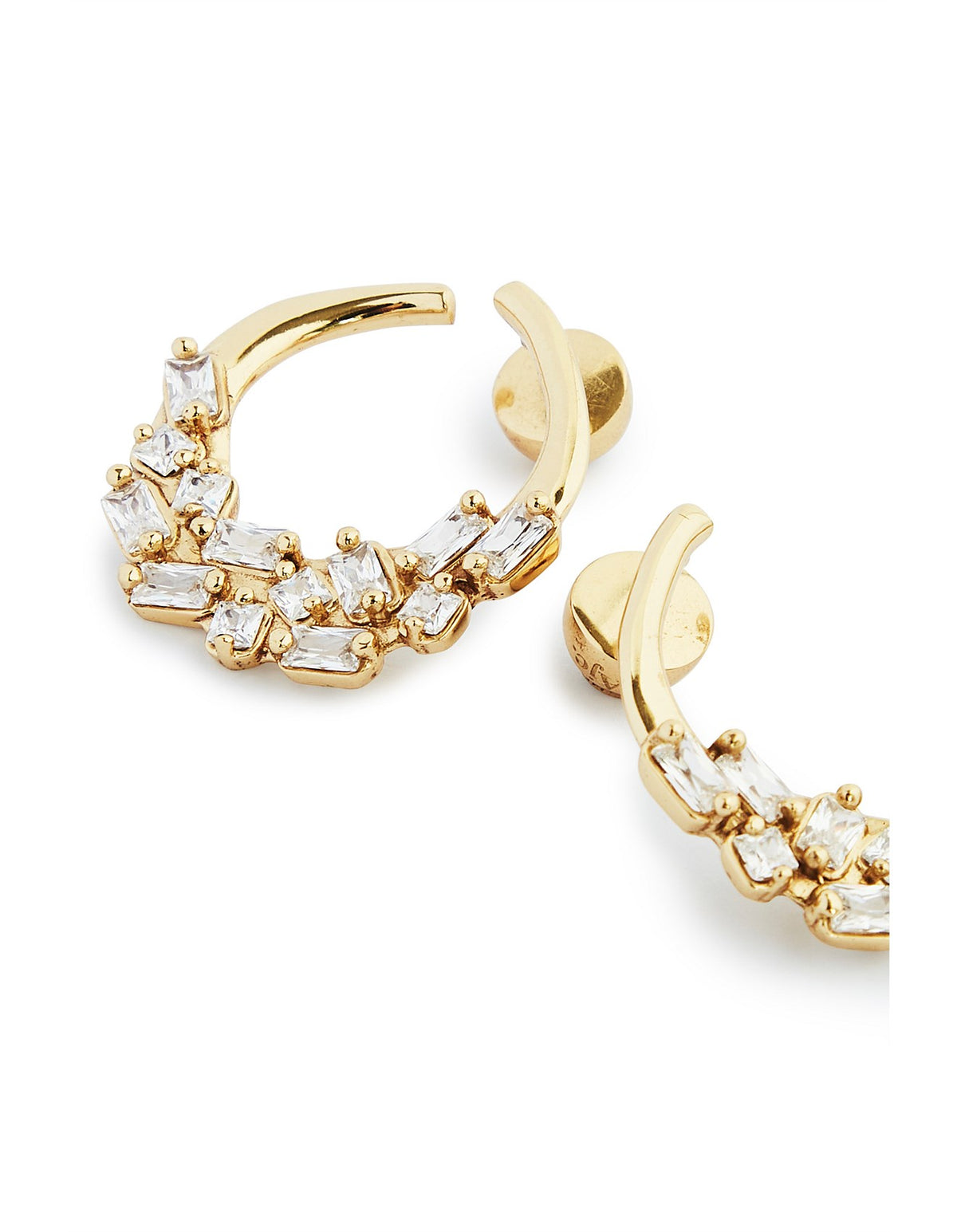 Conception Hoop Earrings | Gold