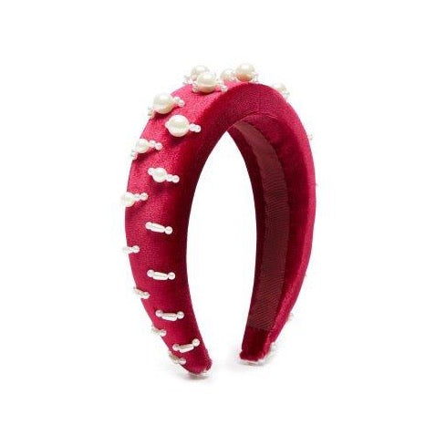 Burgundy Lili Headband