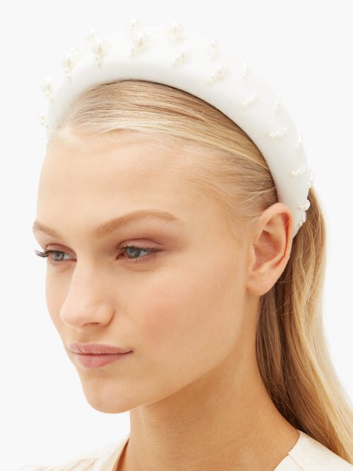 White Lili Headband