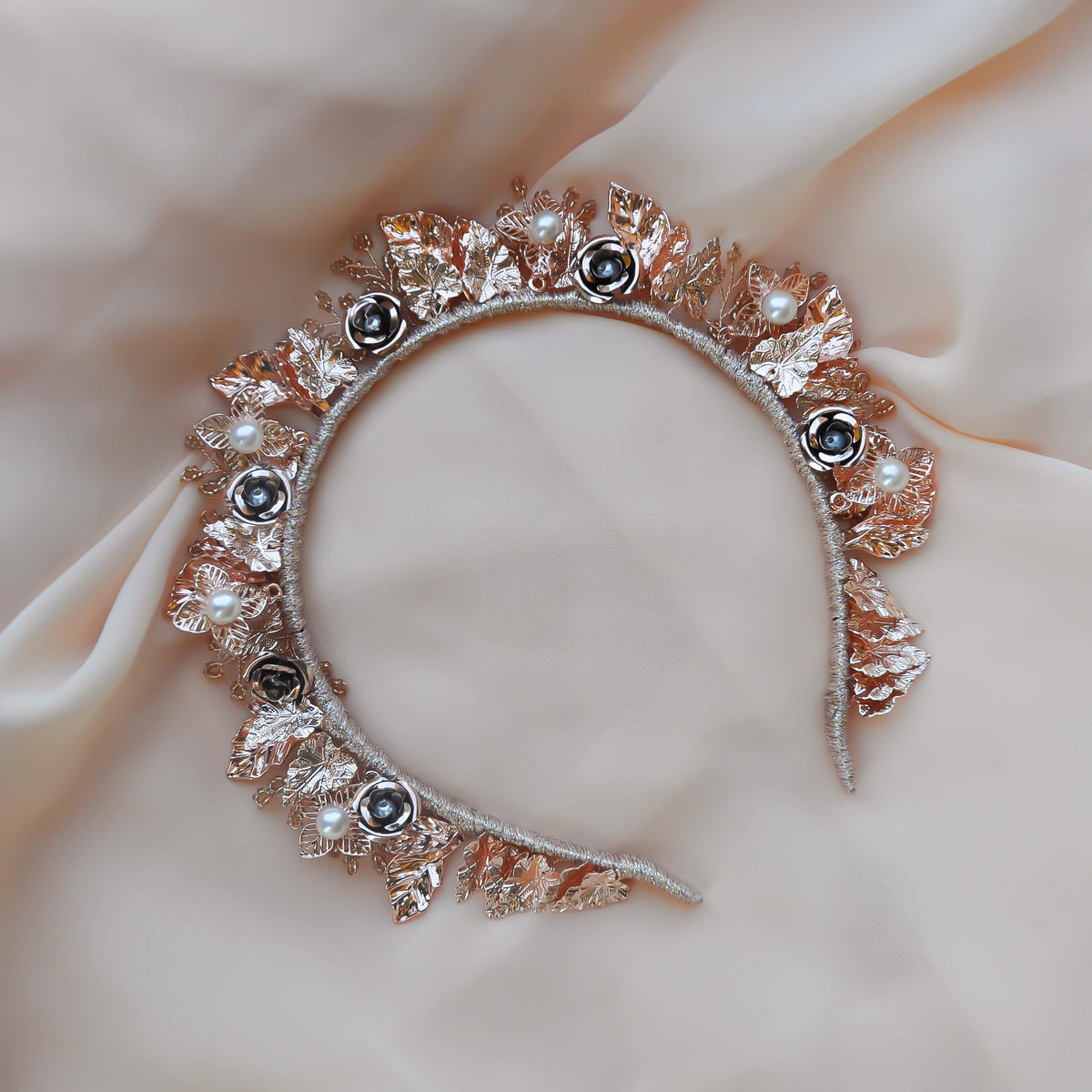 Rose Gold Lourdes Crown