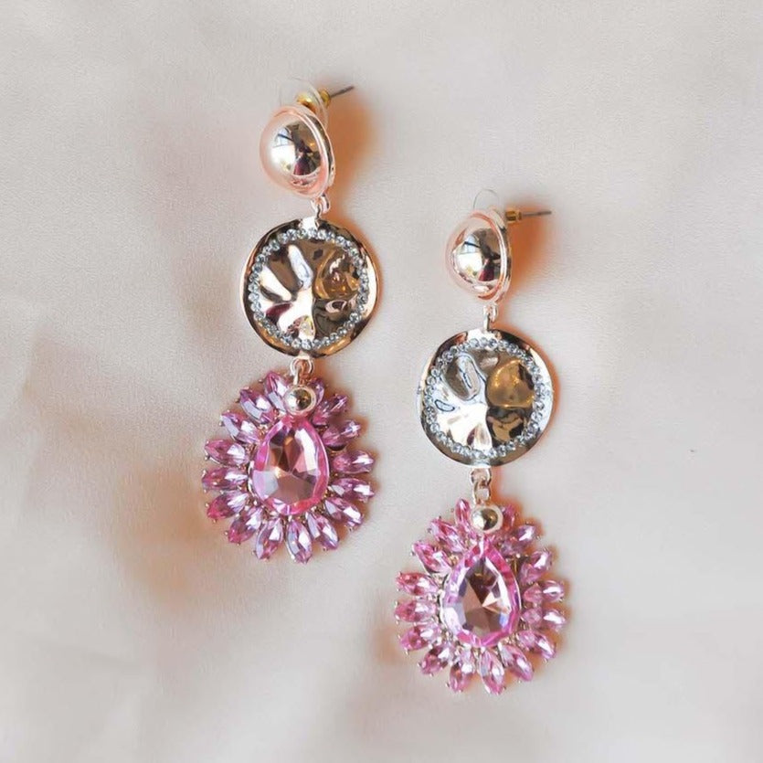 Pink Aida Earrings