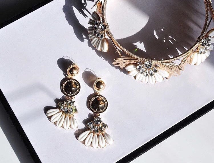 Gold Delilah Earrings