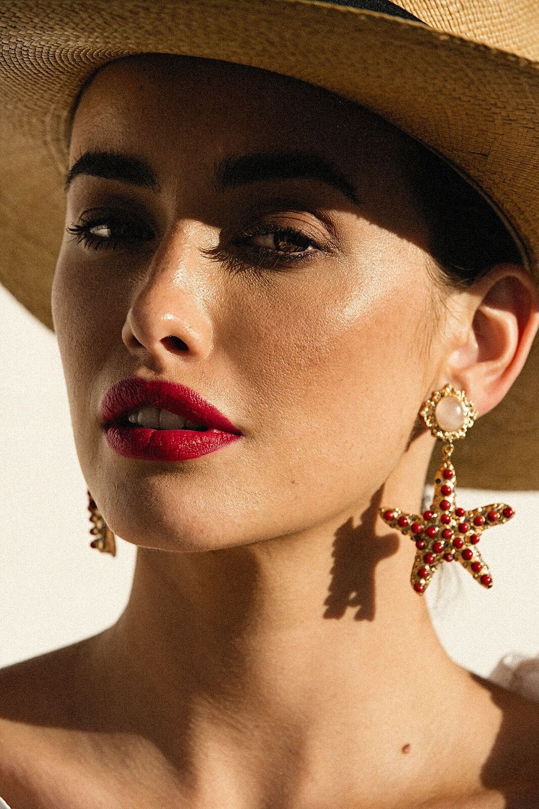 Red Sophia Earrings