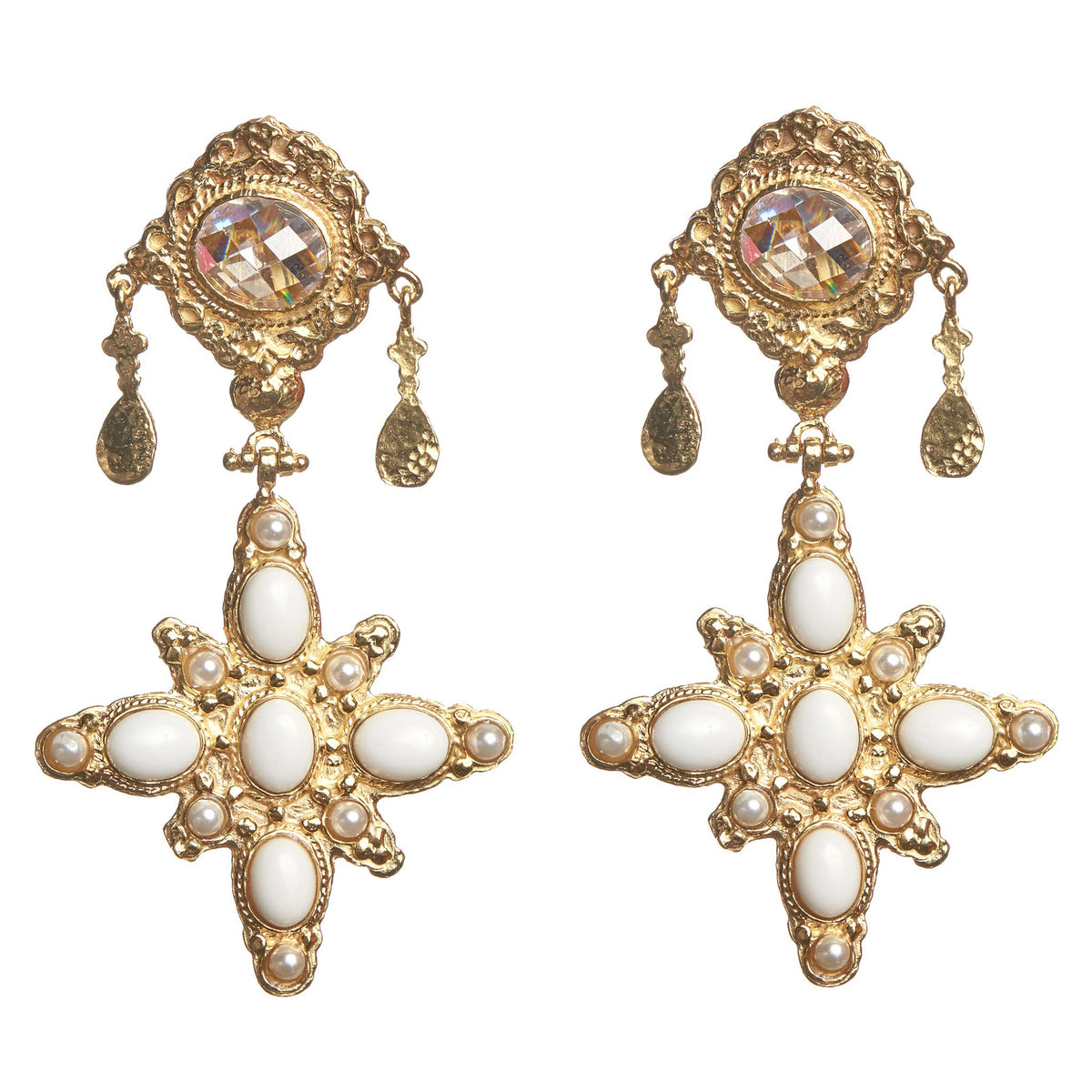 Gold Pascal Earrings