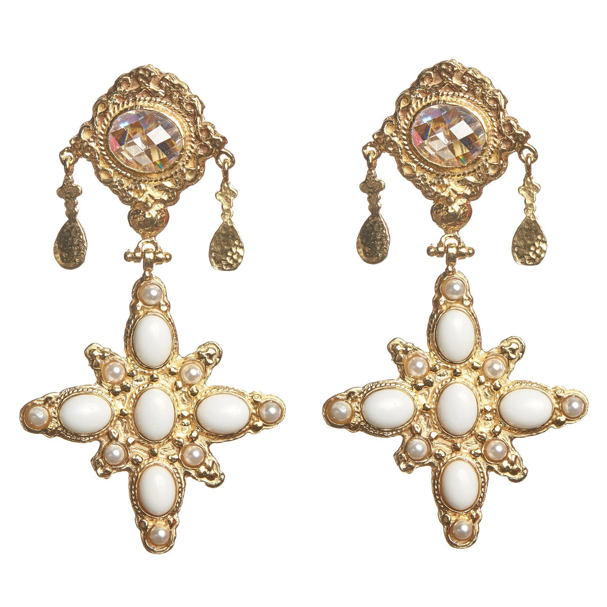 Gold Pascal Earrings