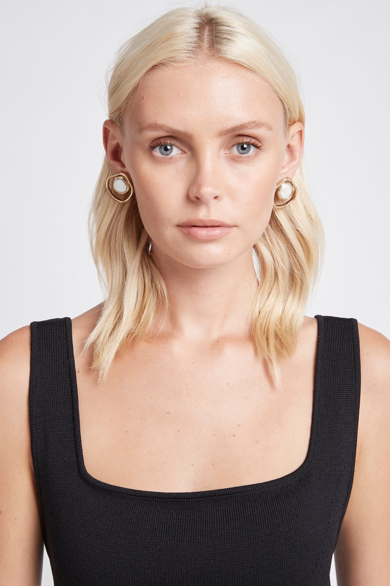Aje shop pearl earrings