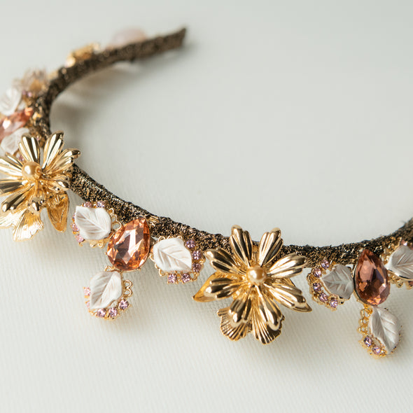 Peach Lucia Crown