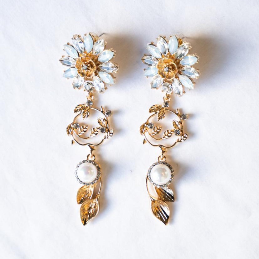 Soriya Sunflower Earrings